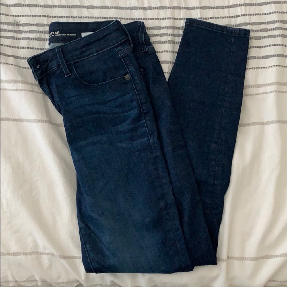 Built in sculpt skinny jeans